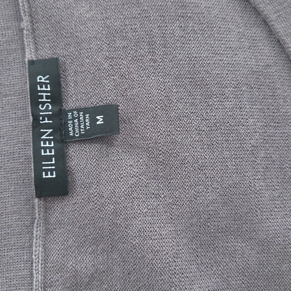 Eileen Fisher sequin fine merino tank top M - Picture 3 of 5